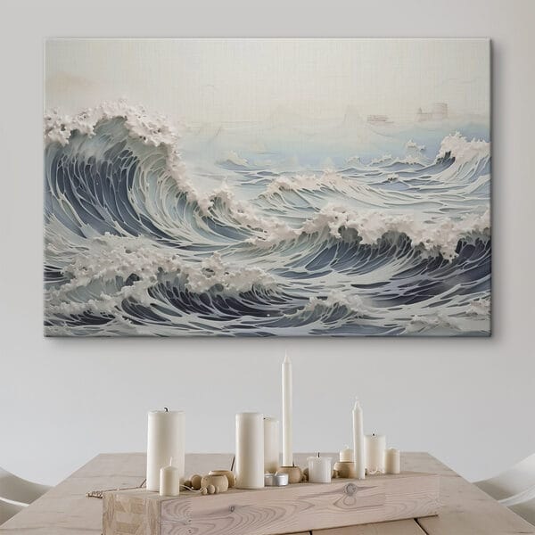 Quadri Quadri Grandi onde nell'oceano (COD: s42832)