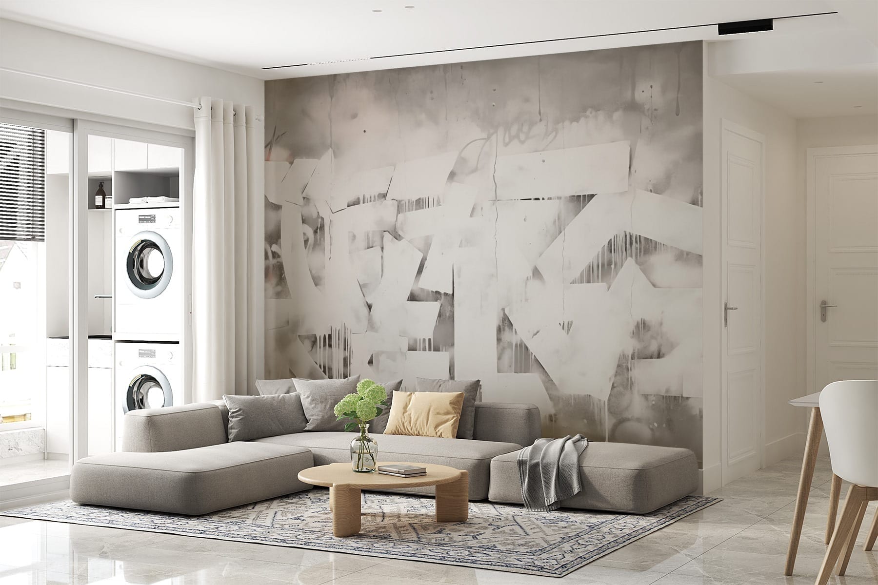 White paint on a wall White paint on a wall