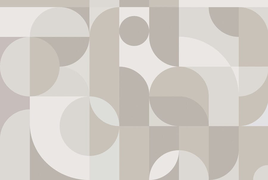 Motivo geometrico grigio e bianco