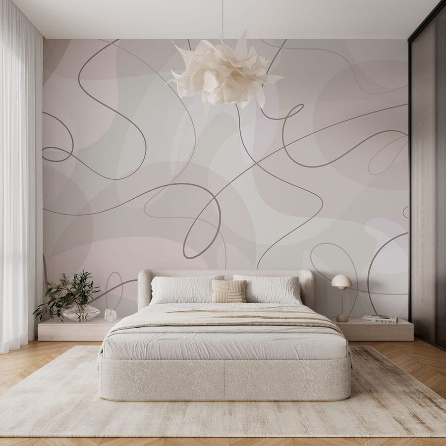 Sfondo bianco e grigio con linee Sfondo bianco e grigio con linee
