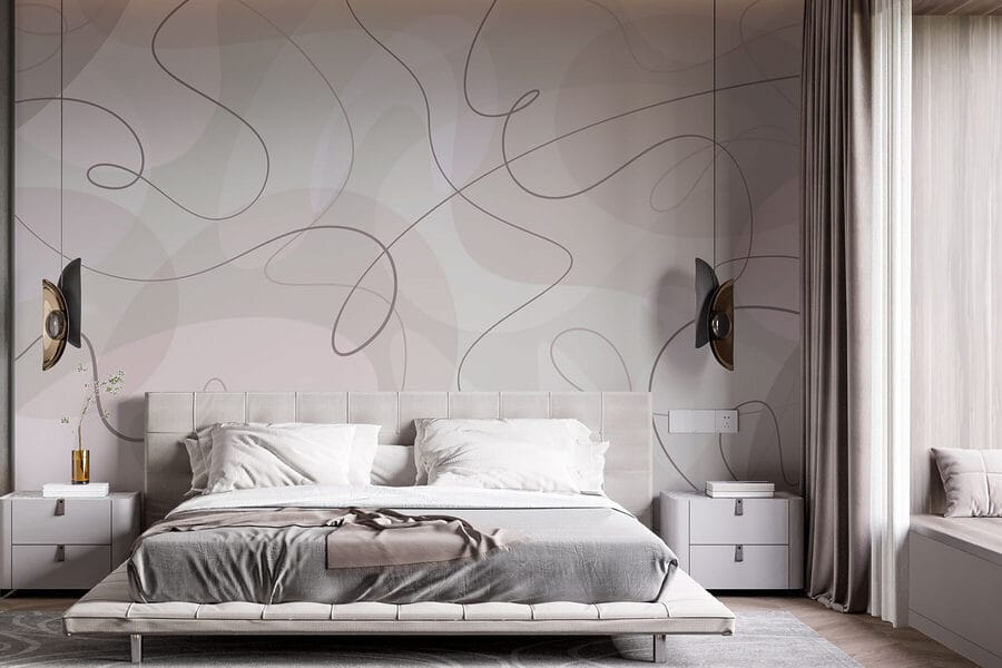 Sfondo bianco e grigio con linee Sfondo bianco e grigio con linee