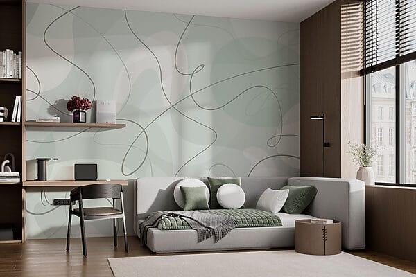 Sfondo bianco e grigio con linee Sfondo bianco e grigio con linee