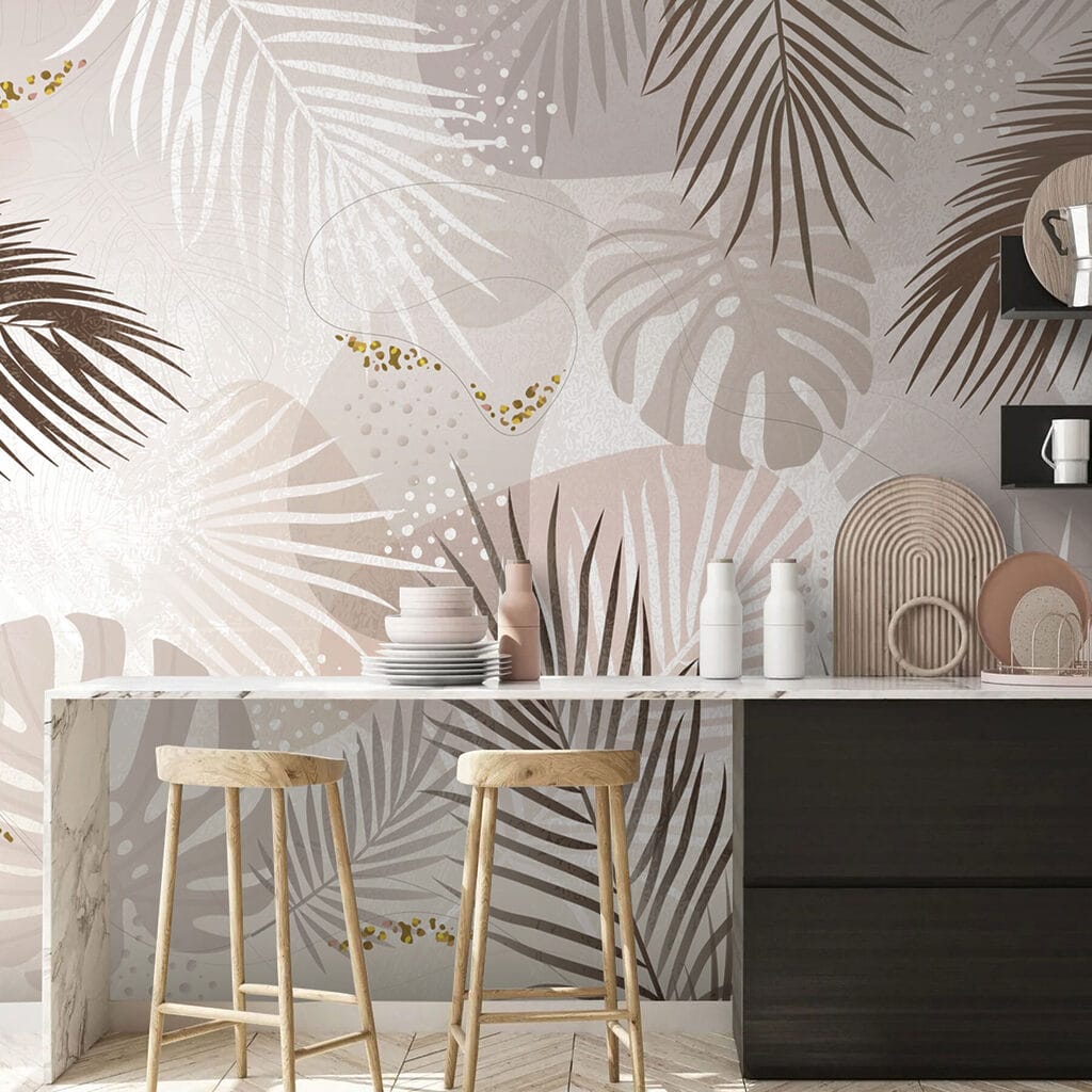 Nature-inspired abstract leaf design