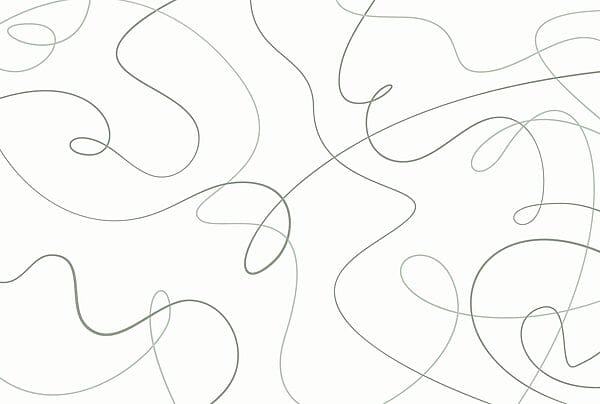 Linee verdi su sfondo bianco Linee verdi su sfondo bianco