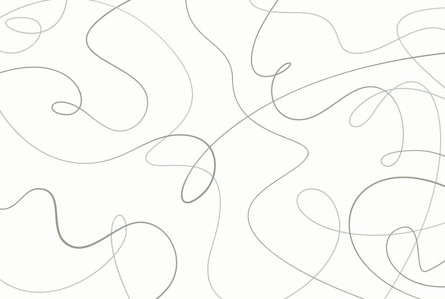 Linee verdi su sfondo bianco Linee verdi su sfondo bianco