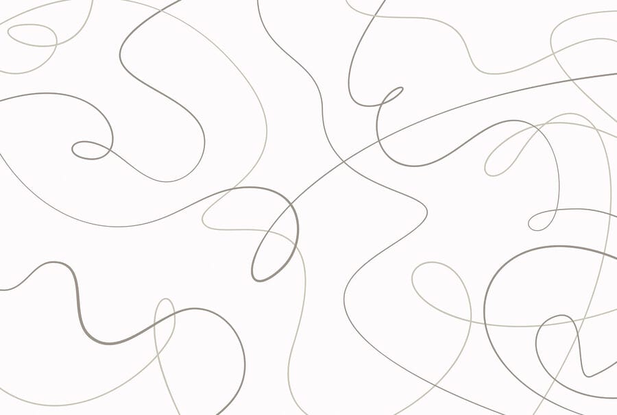 Sfondo bianco con linee nere