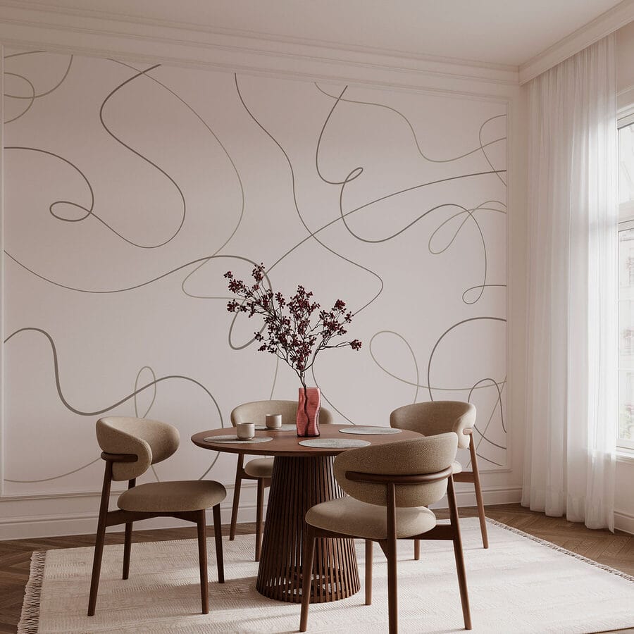 Sfondo bianco con linee nere