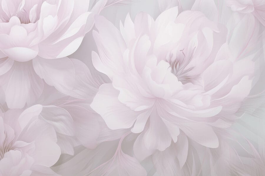 Fiori delicati in colori tenui