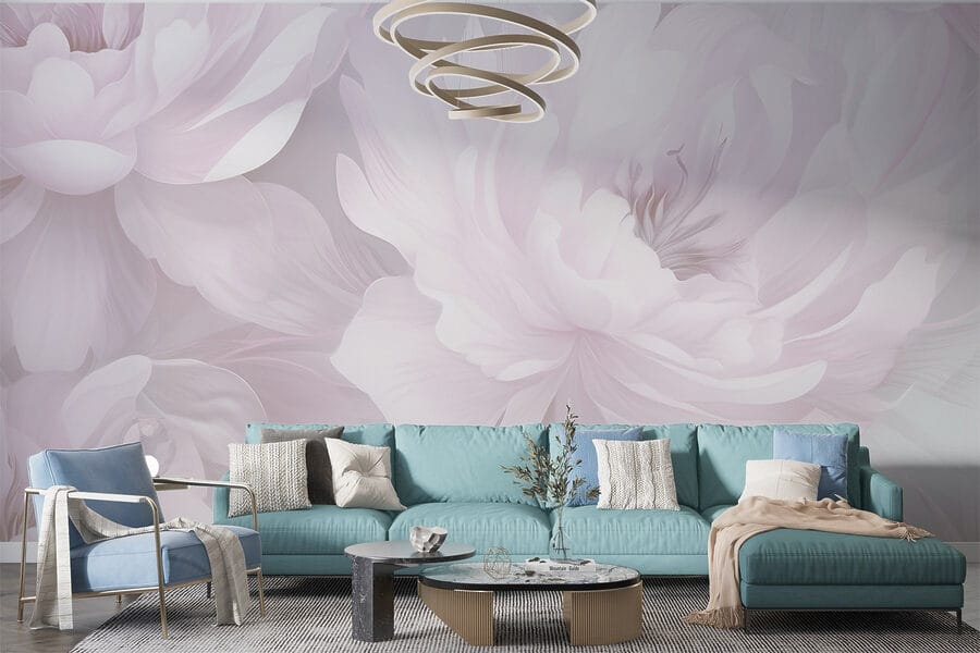 Fiori delicati in colori tenui