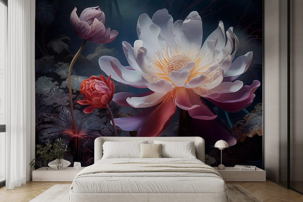 Majestic blooms in tranquil waters