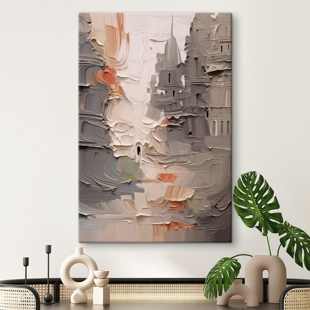 Painting of a building