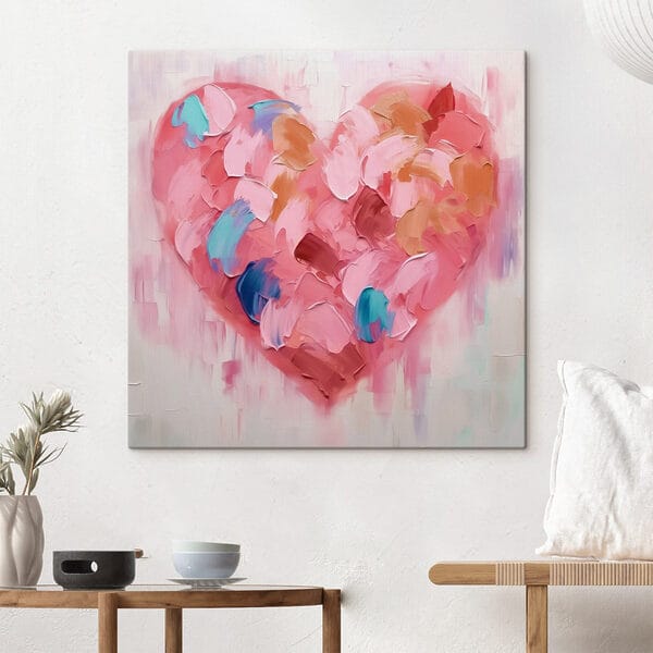 Quadri Quadri Dipinto raffigurante un cuore (COD: s42911)