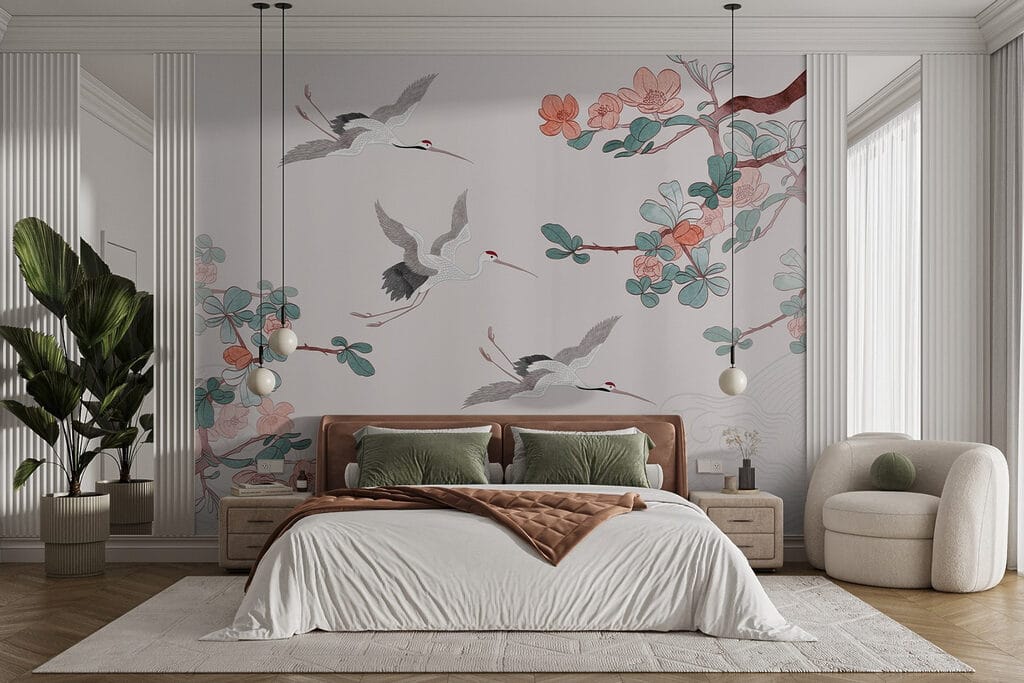 Group of birds flying in the air Group of birds flying in the air