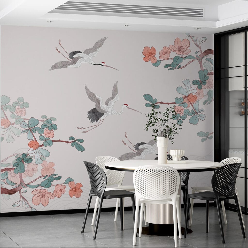 Group of birds flying in the air Group of birds flying in the air