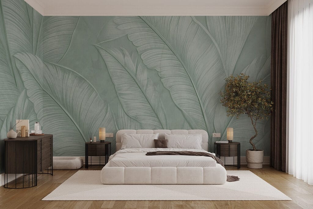 Serene green foliage in harmony Serene green foliage in harmony