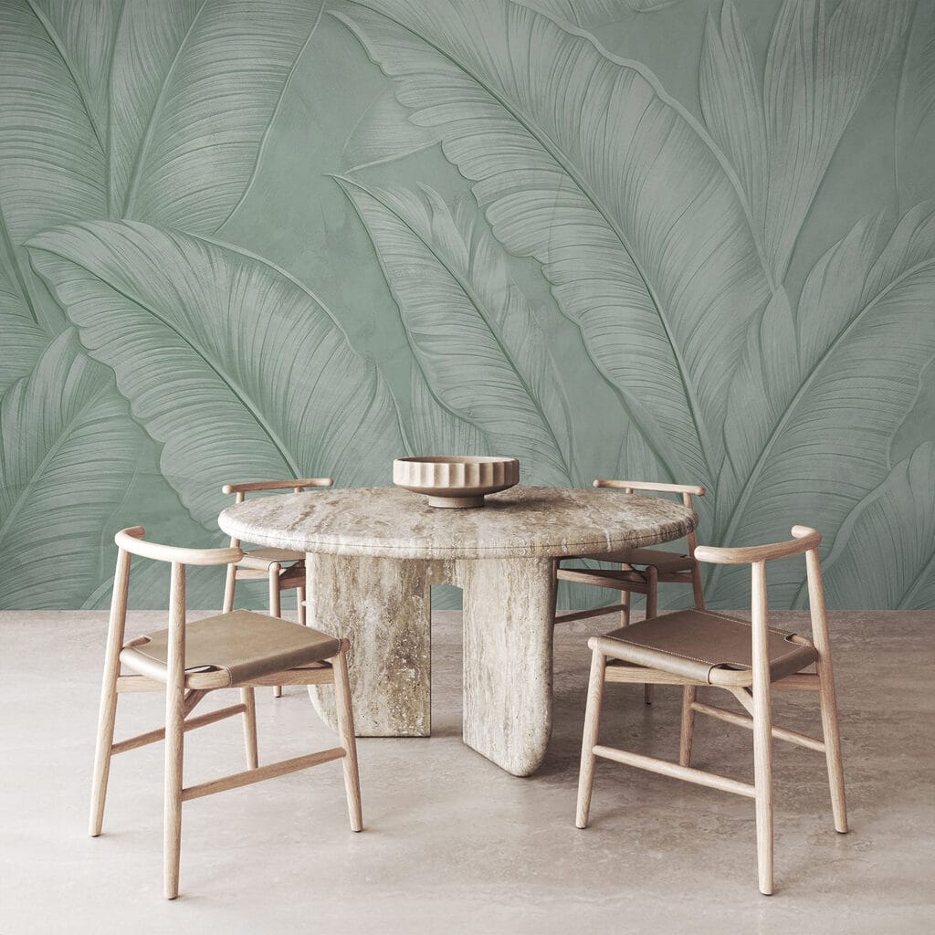 Serene green foliage in harmony Serene green foliage in harmony