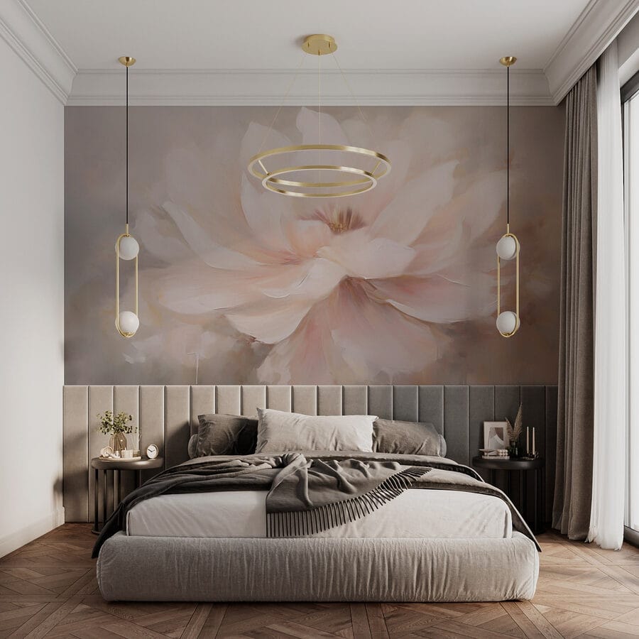 Pittura di un fiore