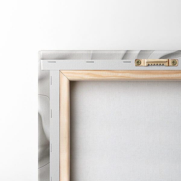 White surface with wavy lines White surface with wavy lines