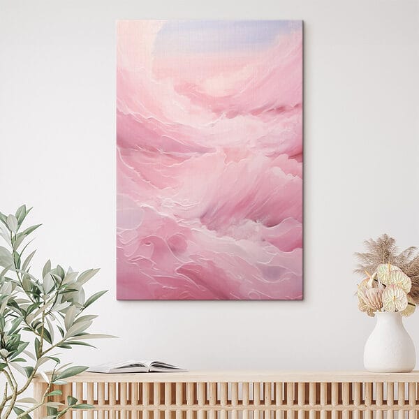 Quadri Quadri Nube rosa e bianca (COD: s42929)