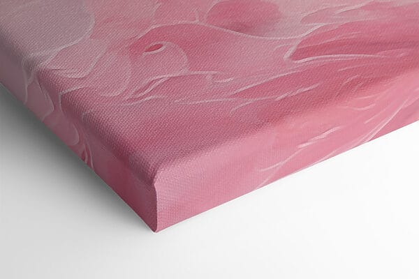 Pink and white cloud