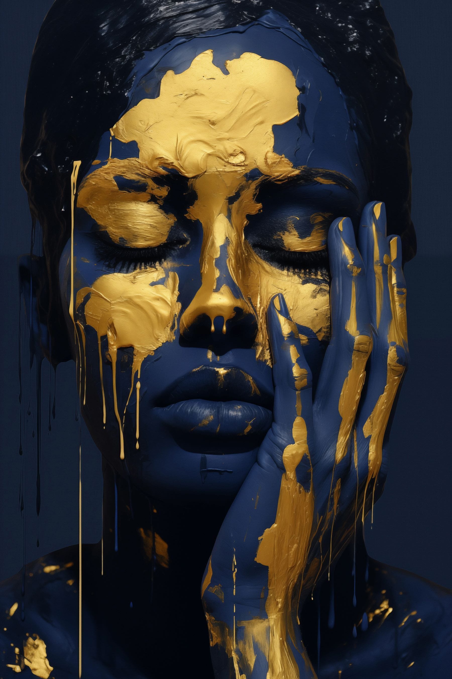 Expression of vibrant artistry revealed Expression of vibrant artistry revealed
