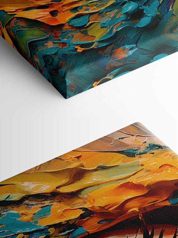 Vibrant color meets mesmerizing gaze