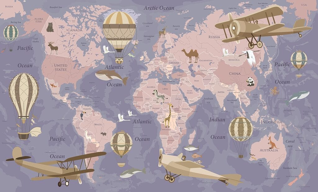 u36066v4p 1024x617 - Una mappa del mondo con aeroplani e mongolfiere - tegory