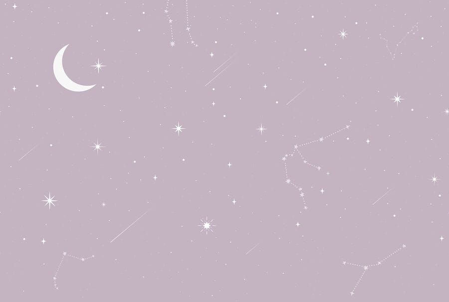 Carta da parati Luna e stelle nel cielo - immagine 4