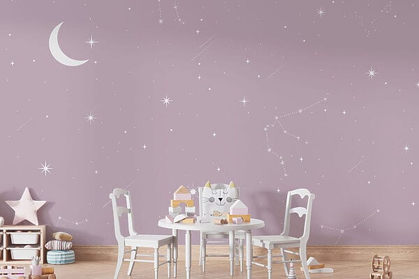 Luna e stelle nel cielo Luna e stelle nel cielo