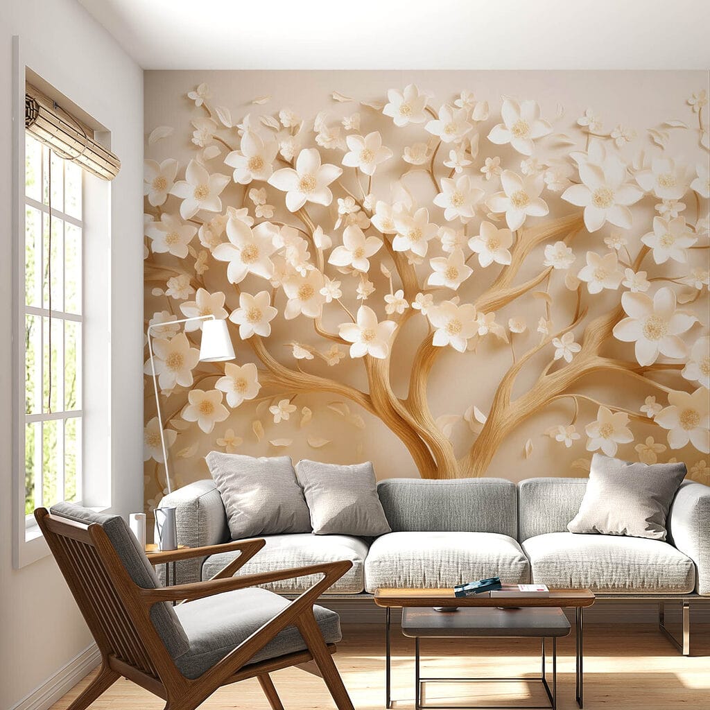 Tree with flowers on it Tree with flowers on it