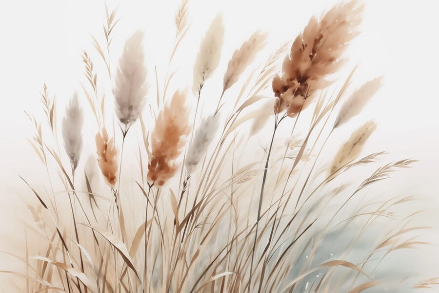 Carta da parati Sussurri della natura in tinte delicate - immagine 3