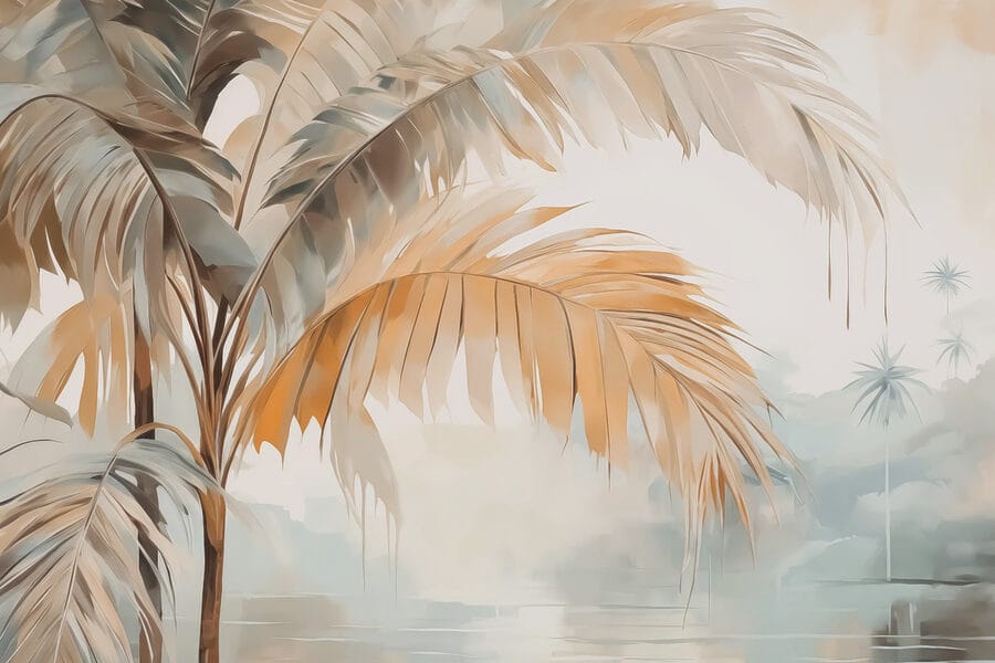 Palme nella nebbia