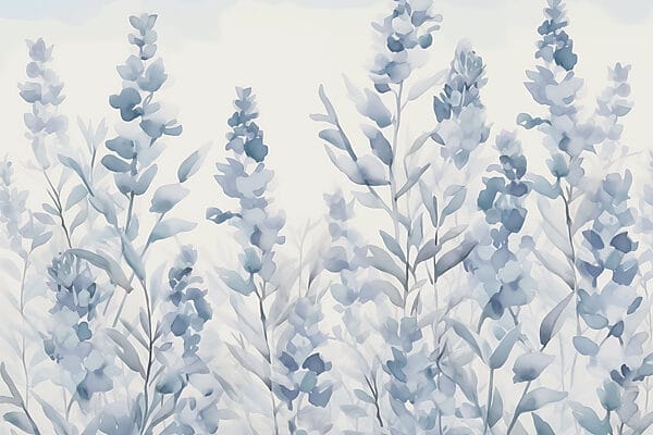 Pittura di fiori e foglie Pittura di fiori e foglie