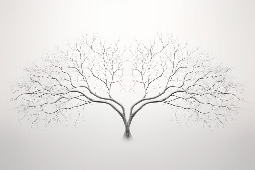 Albero senza foglie Albero senza foglie