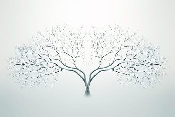 Albero senza foglie Albero senza foglie
