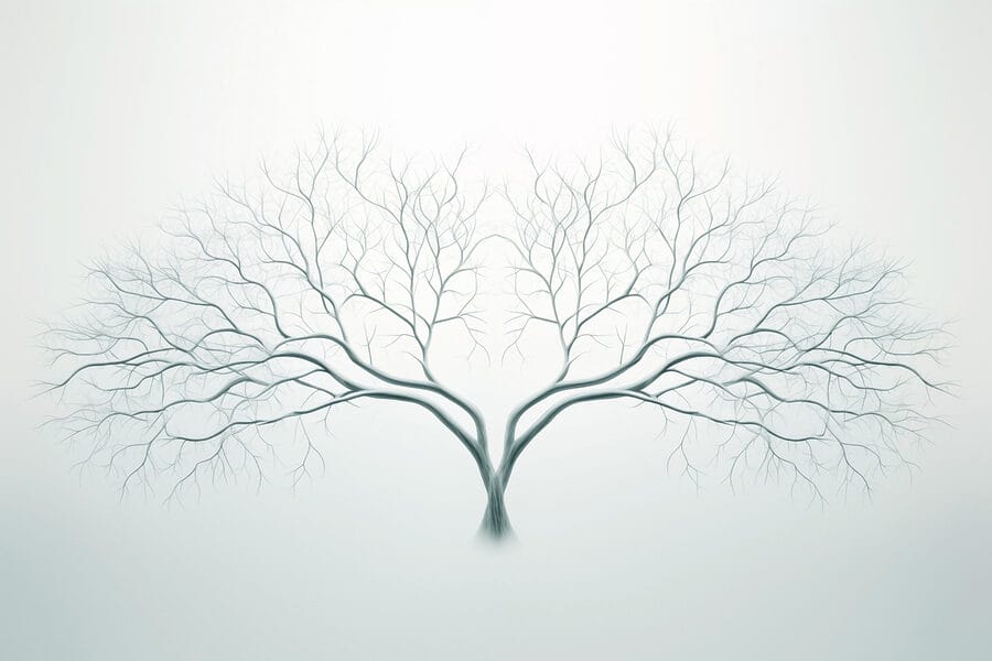 Carta da parati Albero senza foglie - immagine 3