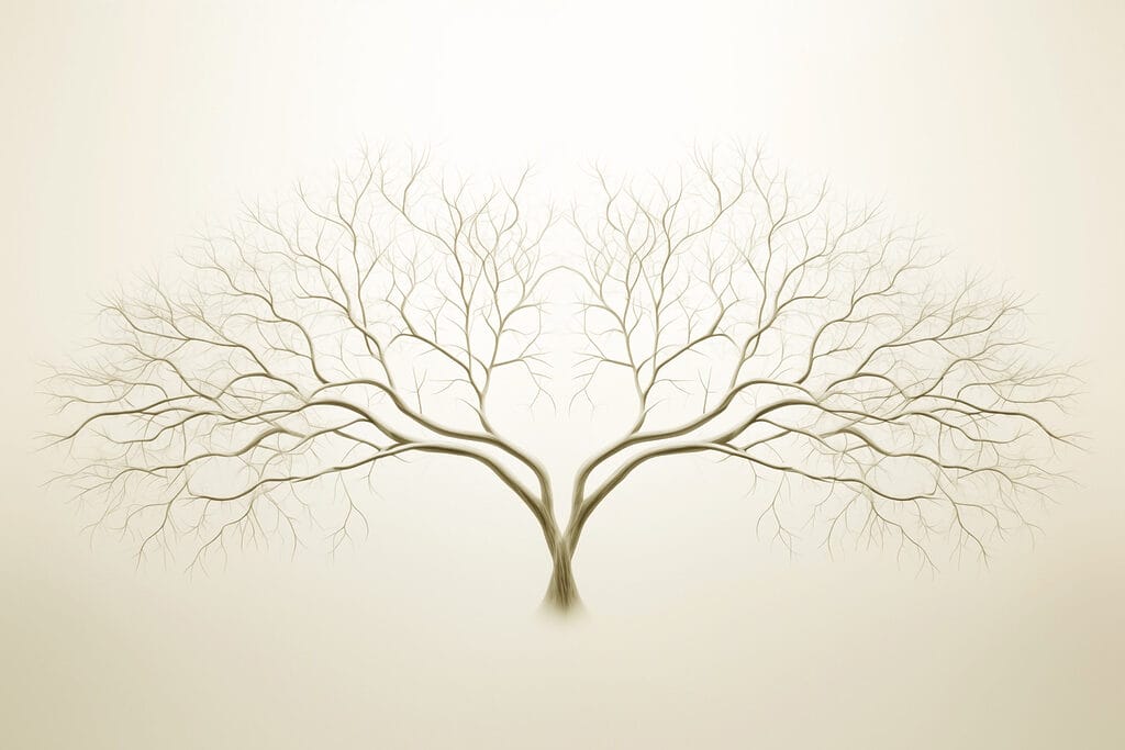 Albero senza foglie Albero senza foglie