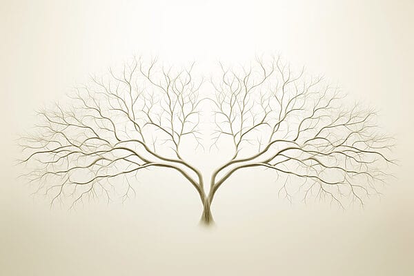 Albero senza foglie Albero senza foglie