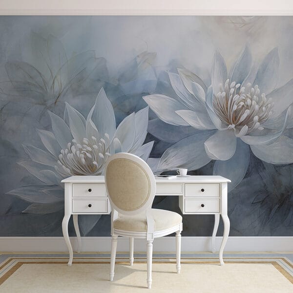 Pittura di fiori bianchi Pittura di fiori bianchi