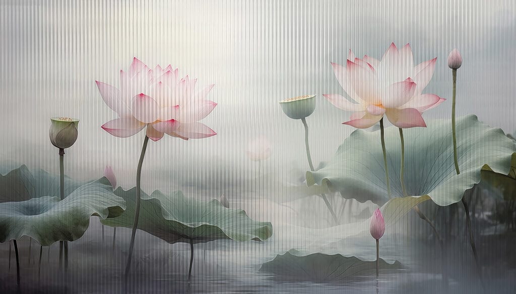 Serenità tra i fiori di loto Serenità tra i fiori di loto