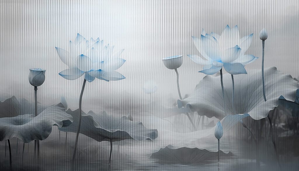 Pittura di fiori e foglie Pittura di fiori e foglie