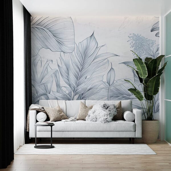 Disegno di foglie e fiori Disegno di foglie e fiori