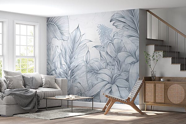Disegno di foglie e fiori Disegno di foglie e fiori