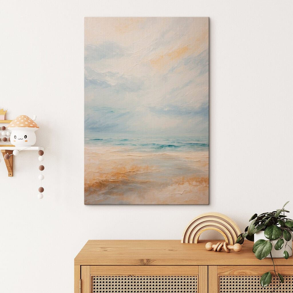 Painting of a beach Painting of a beach