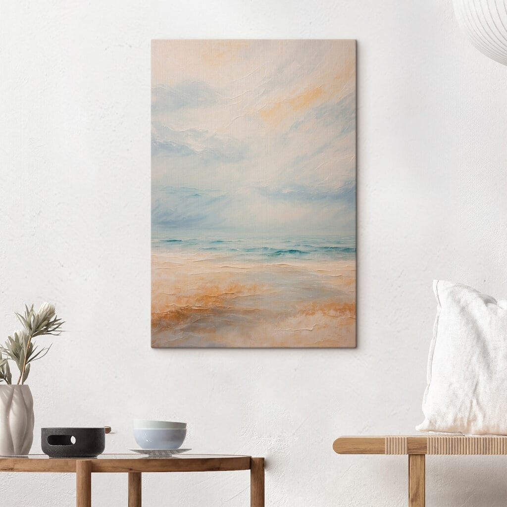 Painting of a beach Painting of a beach