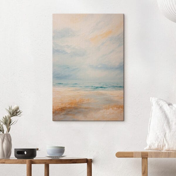 Painting of a beach Painting of a beach