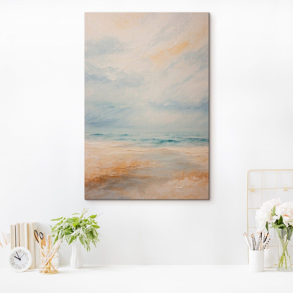 Painting of a beach Painting of a beach