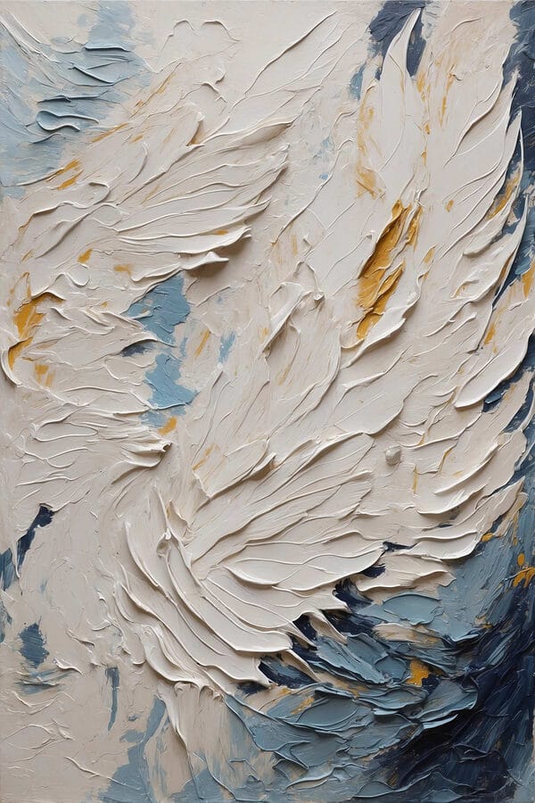 Softly flowing textures and colors