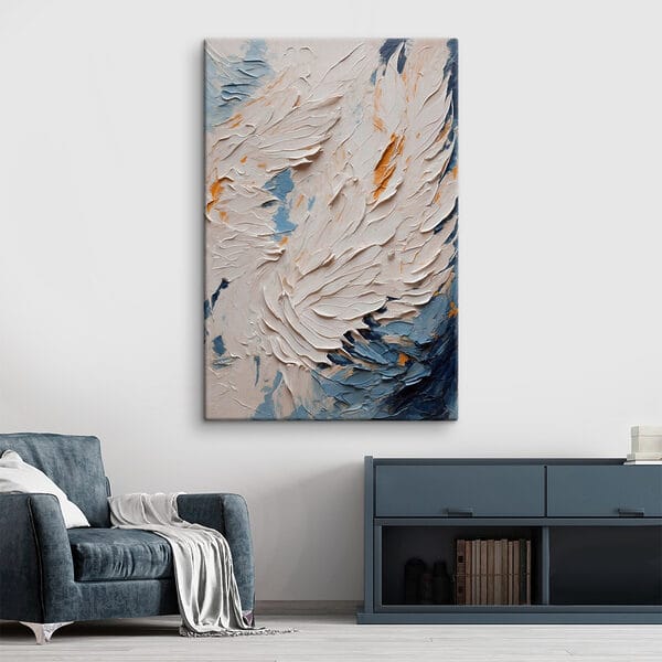 Softly flowing textures and colors