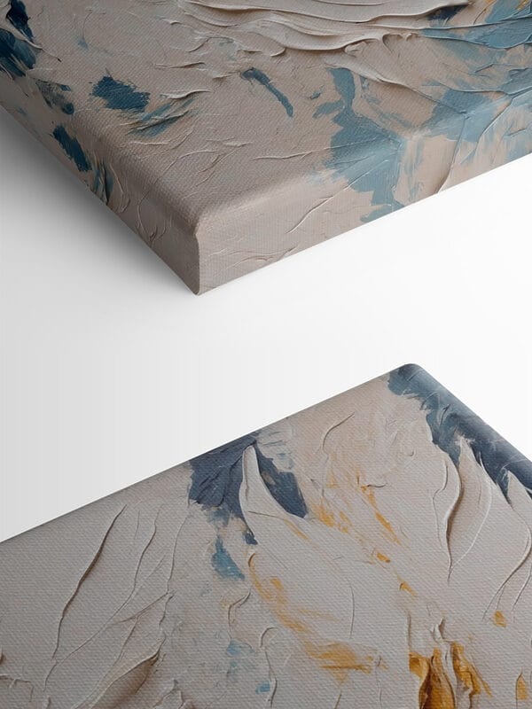 Softly flowing textures and colors